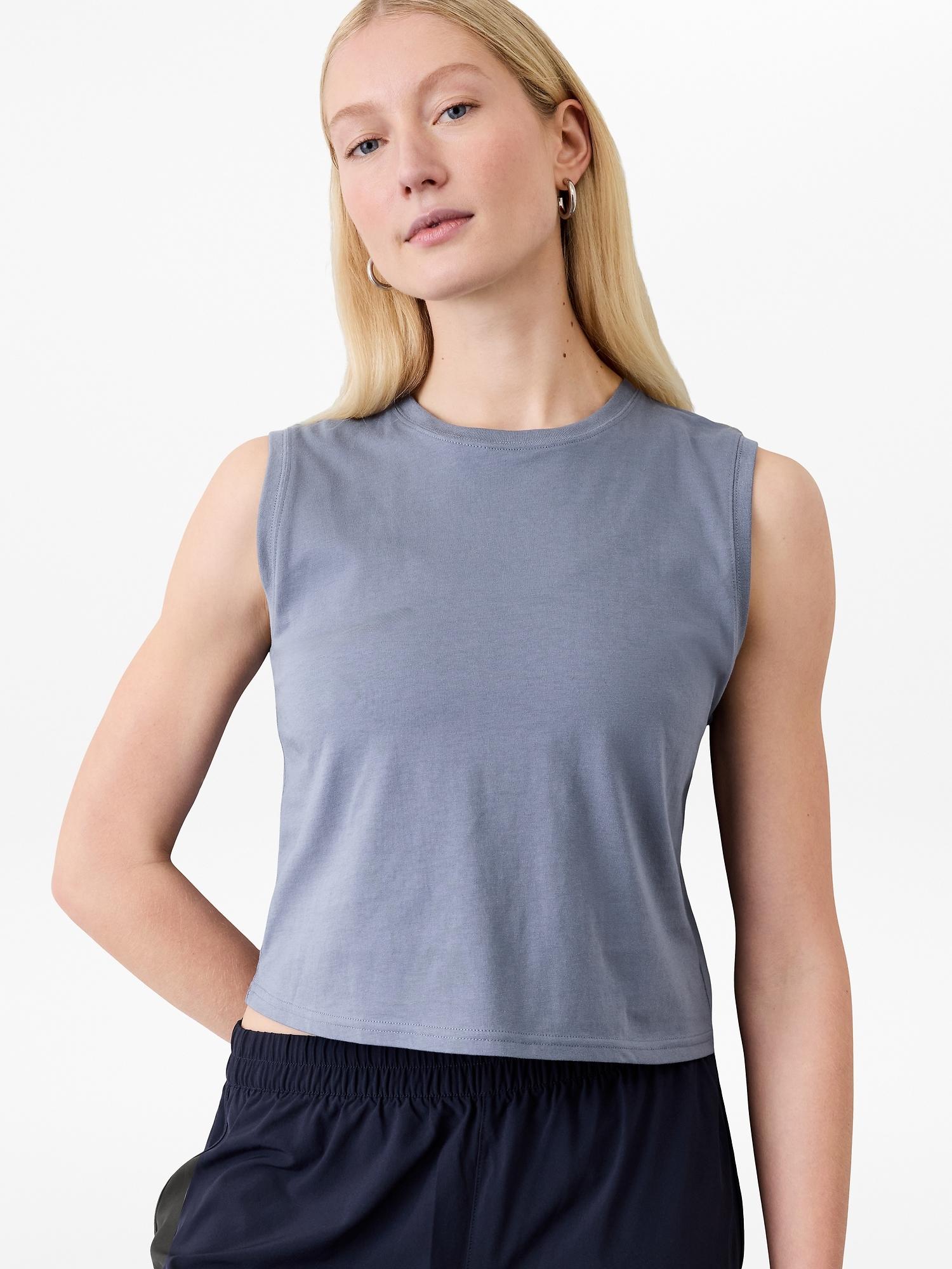 True Cotton Crop Tank Product Image