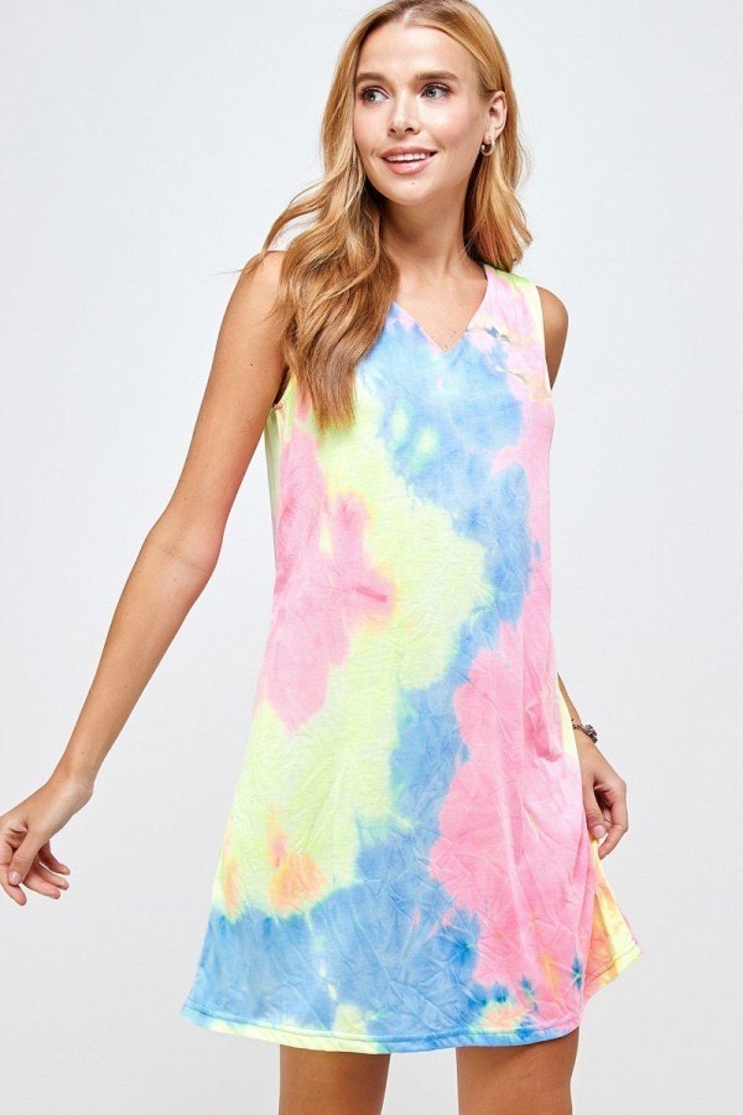 Tie Dye Swimsuit Coverup Product Image