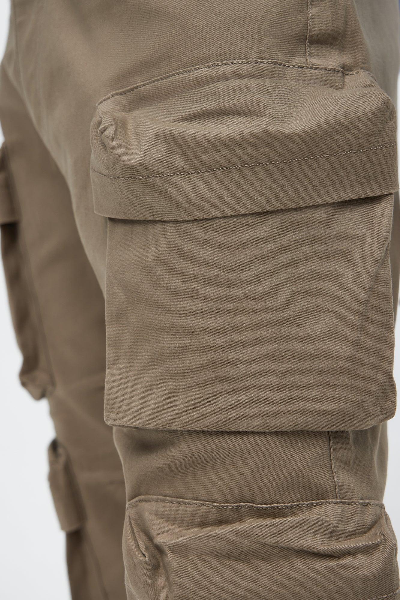 Slim My Kind Of Cargo Pants - Taupe Male Product Image