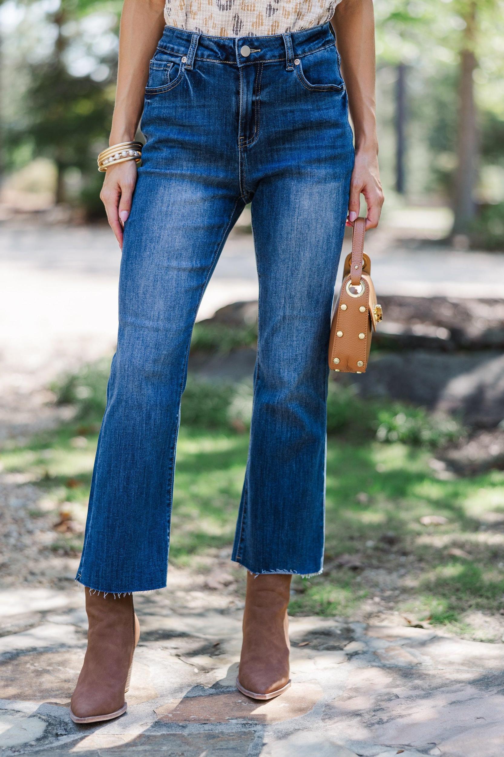 No Matter What Dark Wash Jeans Female Product Image