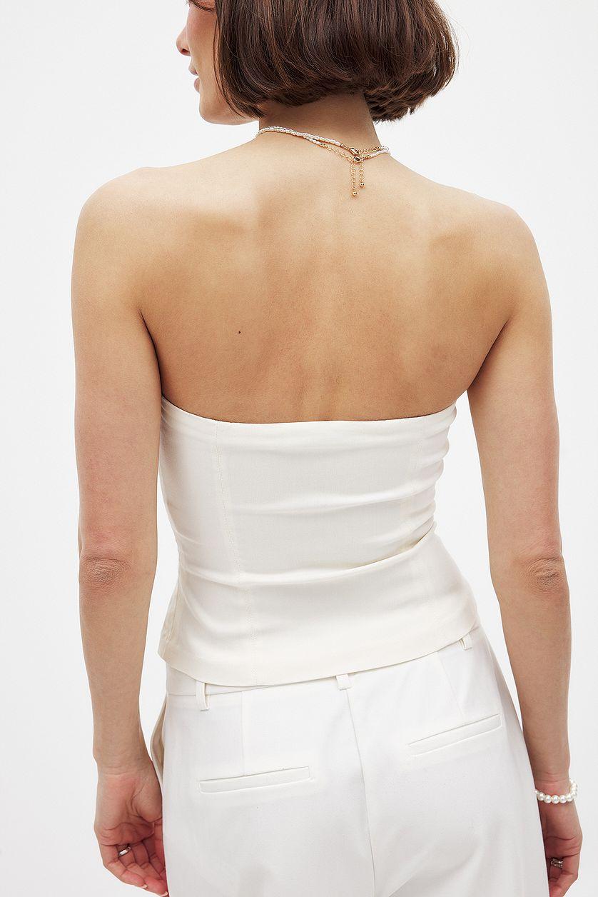 Classic Corset Top Orange Product Image