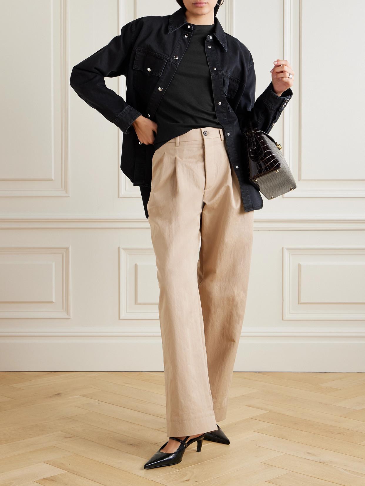 Merino Wool Crew Neck T-Shirt | Rustic Red Product Image