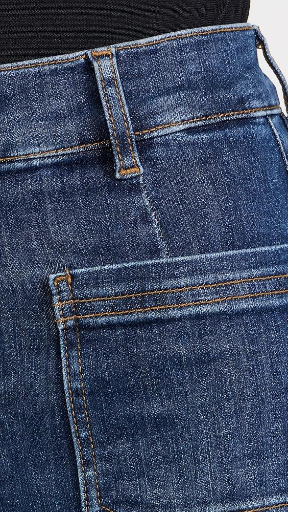 FRAME Le Slim Palazzo Bardot Pocket Jeans | Shopbop Product Image