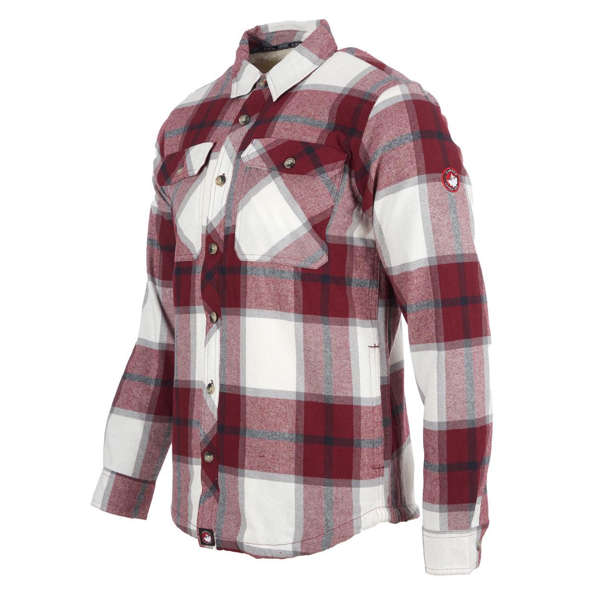 Canada Weather Gear Men's Sherpa Lined Flannel Product Image