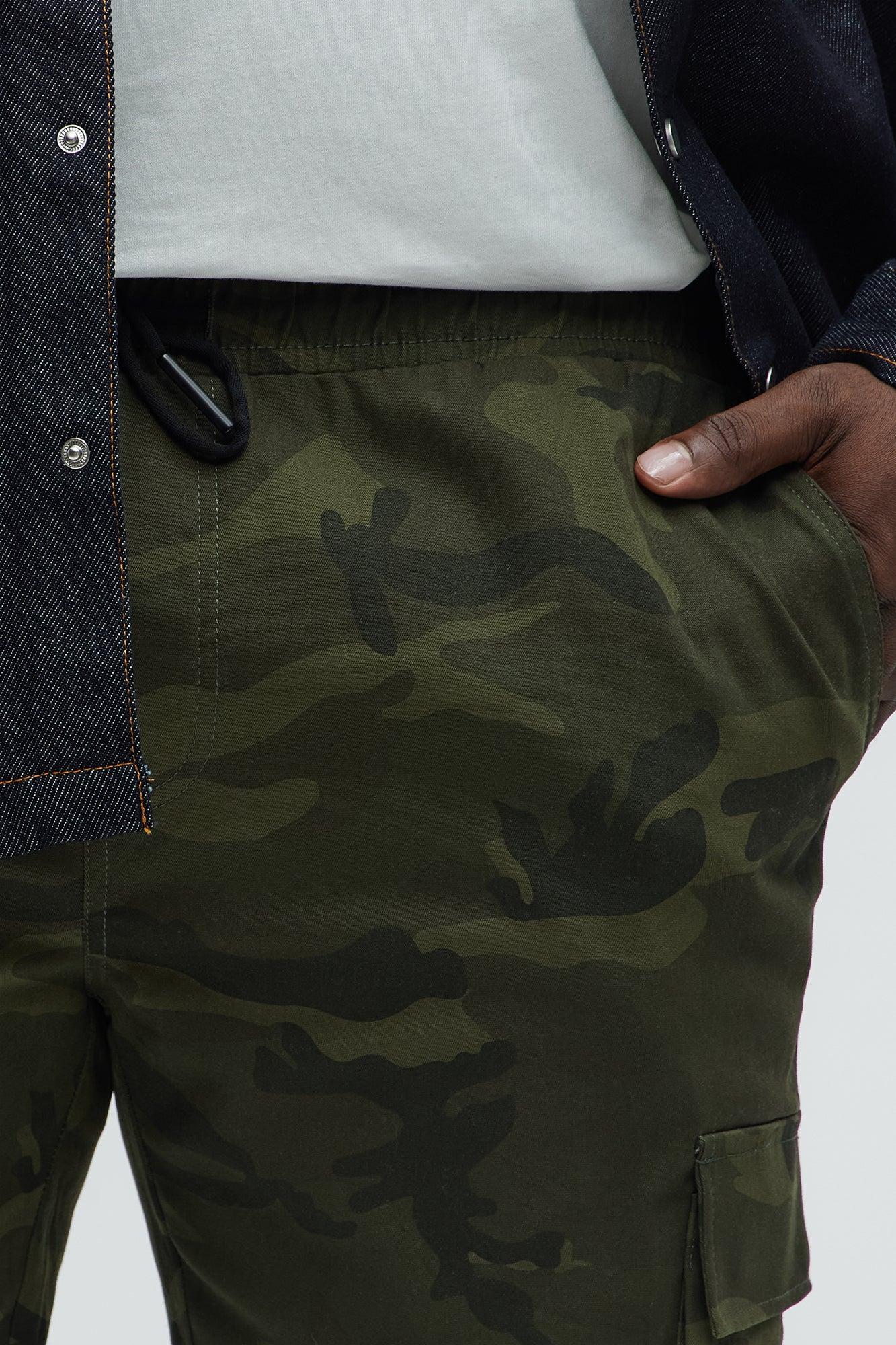 Stay On It Skinny Cargo Pants - Camouflage Male Product Image