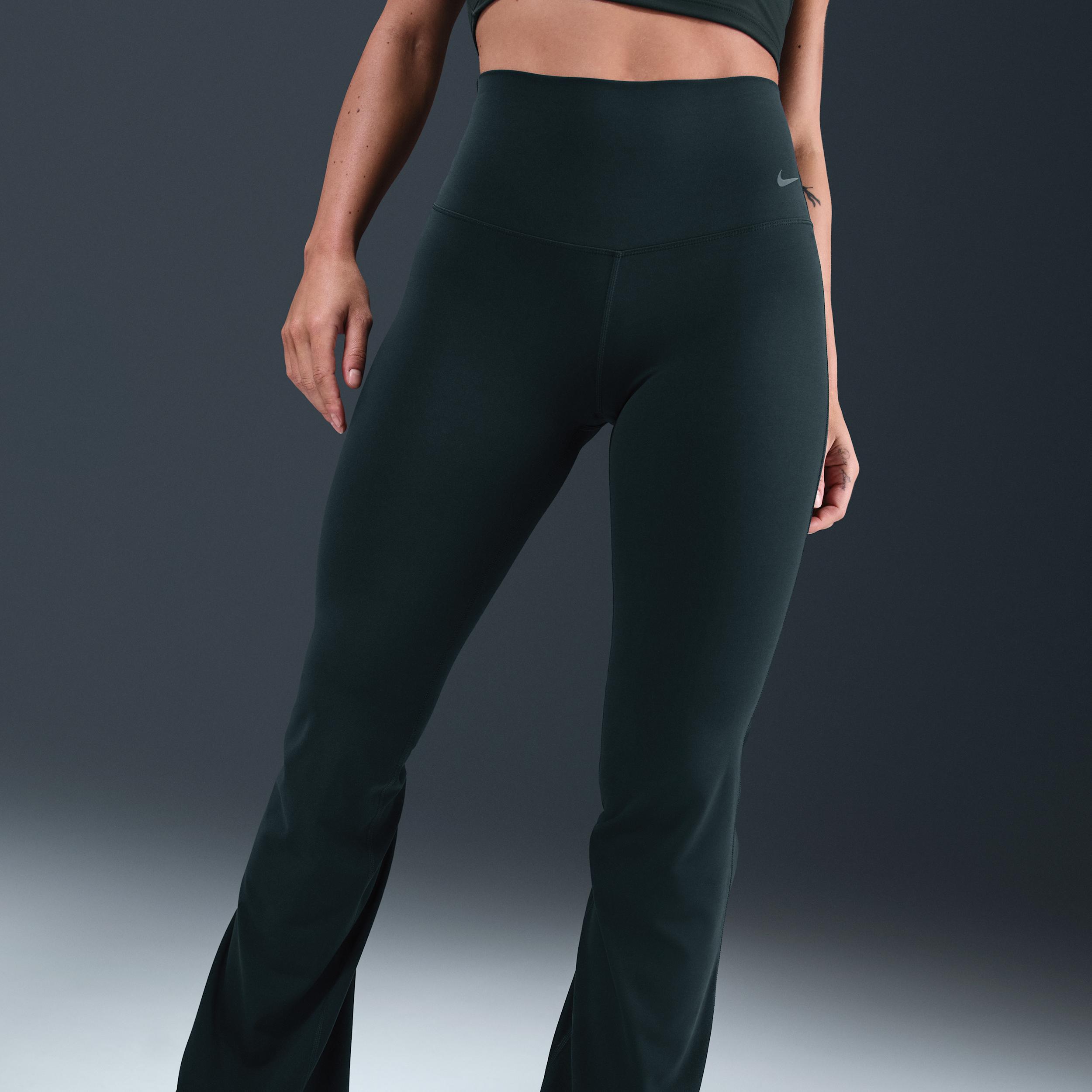 Nike Womens Zenvy High-Waisted Flared Leggings | FV7921-390 Product Image