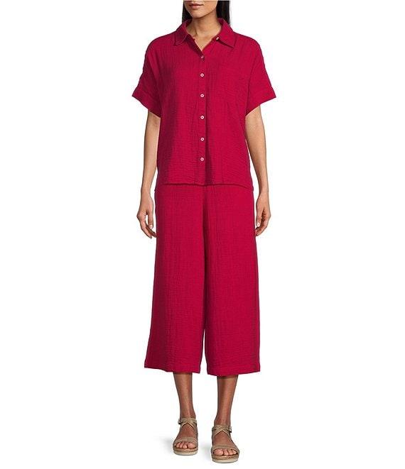 Westbound Cotton Crop Pants Product Image