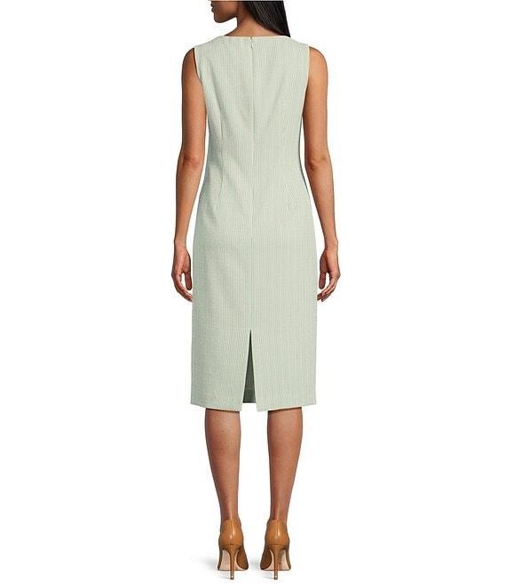 Preston & York Judith Boucle Tweed Round Neck Long Sleeve Jacket Product Image