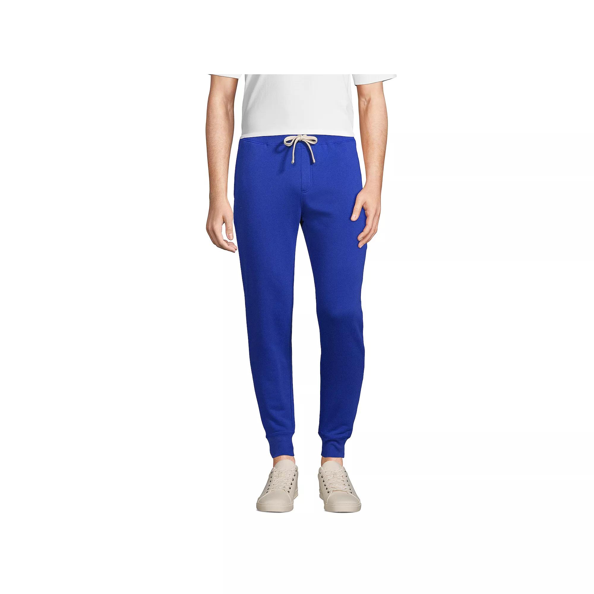 Adult Lands' End School Uniform Jogger Sweatpants, Men's,  Product Image