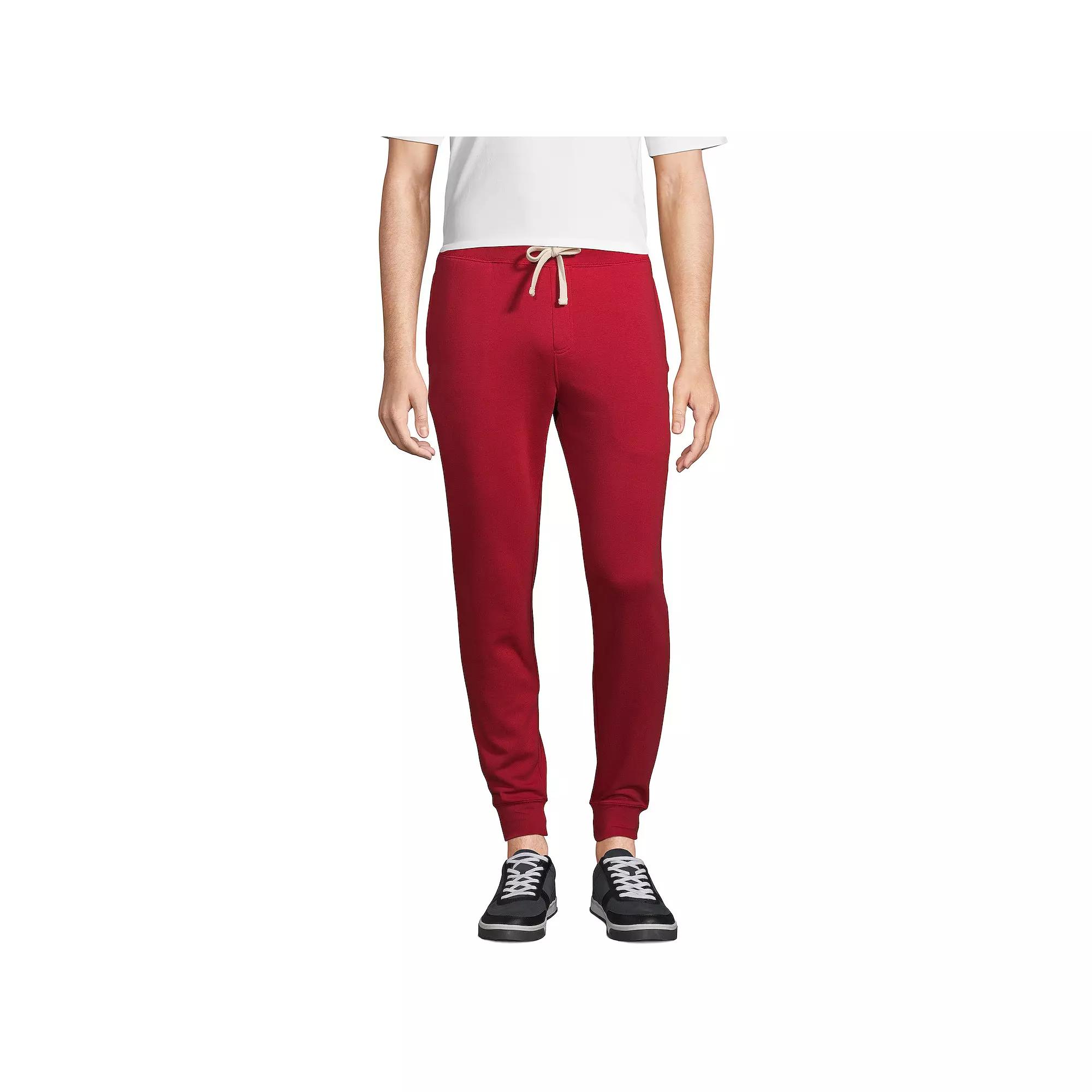 Adult Lands' End School Uniform Jogger Sweatpants, Men's,  Product Image