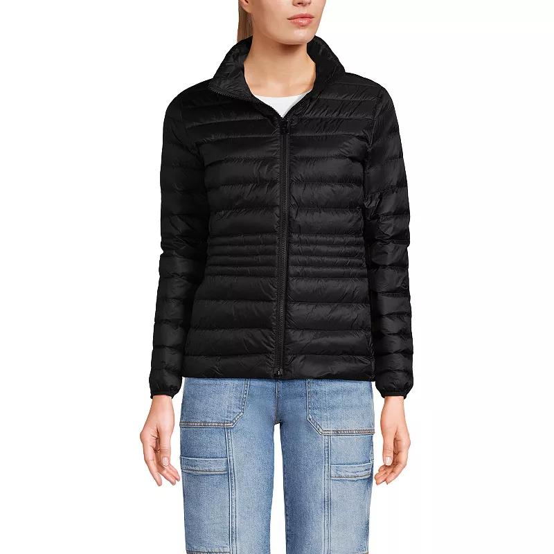 Petite Lands' End Wanderweight Down Puffer Jacket, Women's,  Product Image