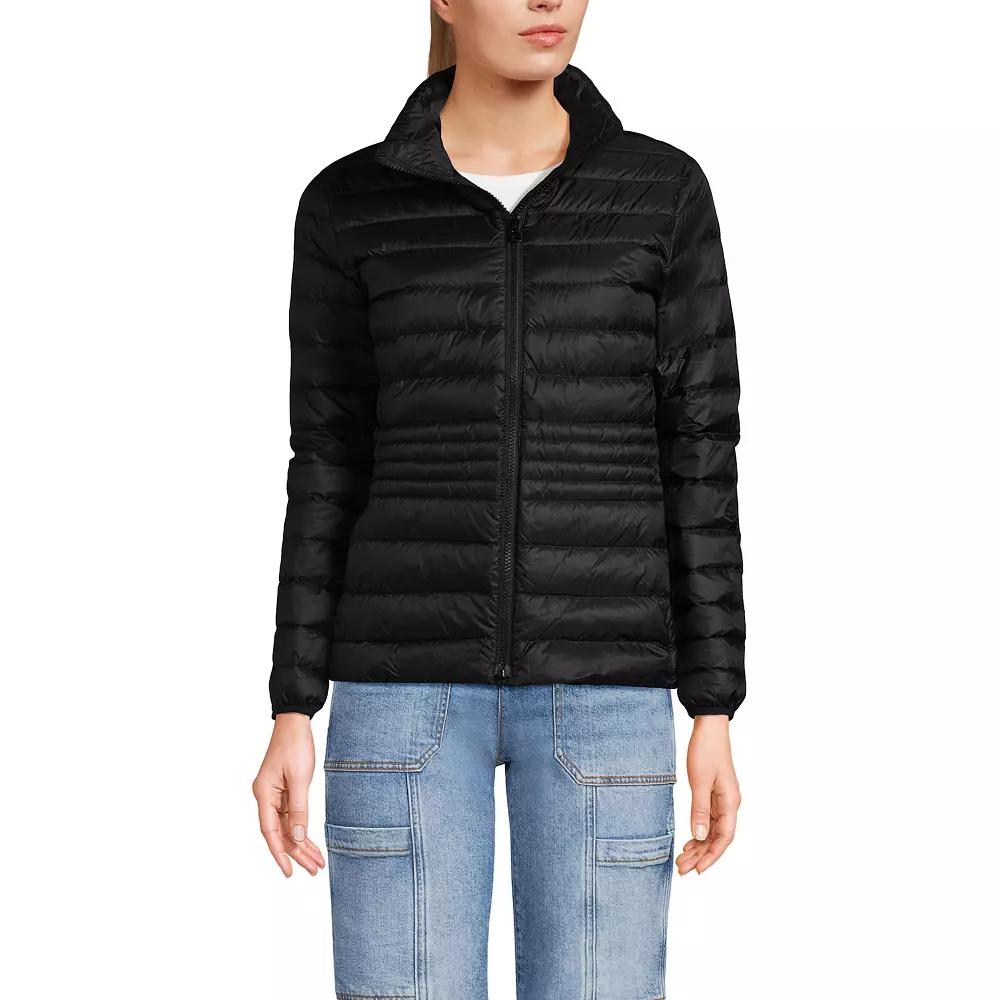 Women's Lands' End Wanderweight Midweight Down Jacket,  Product Image
