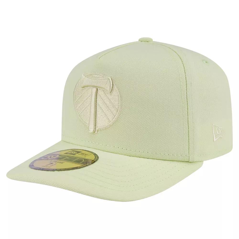 Men's New Era Green Portland Timbers Color Pack A-Frame 59FIFTY Fitted Hat,  Product Image