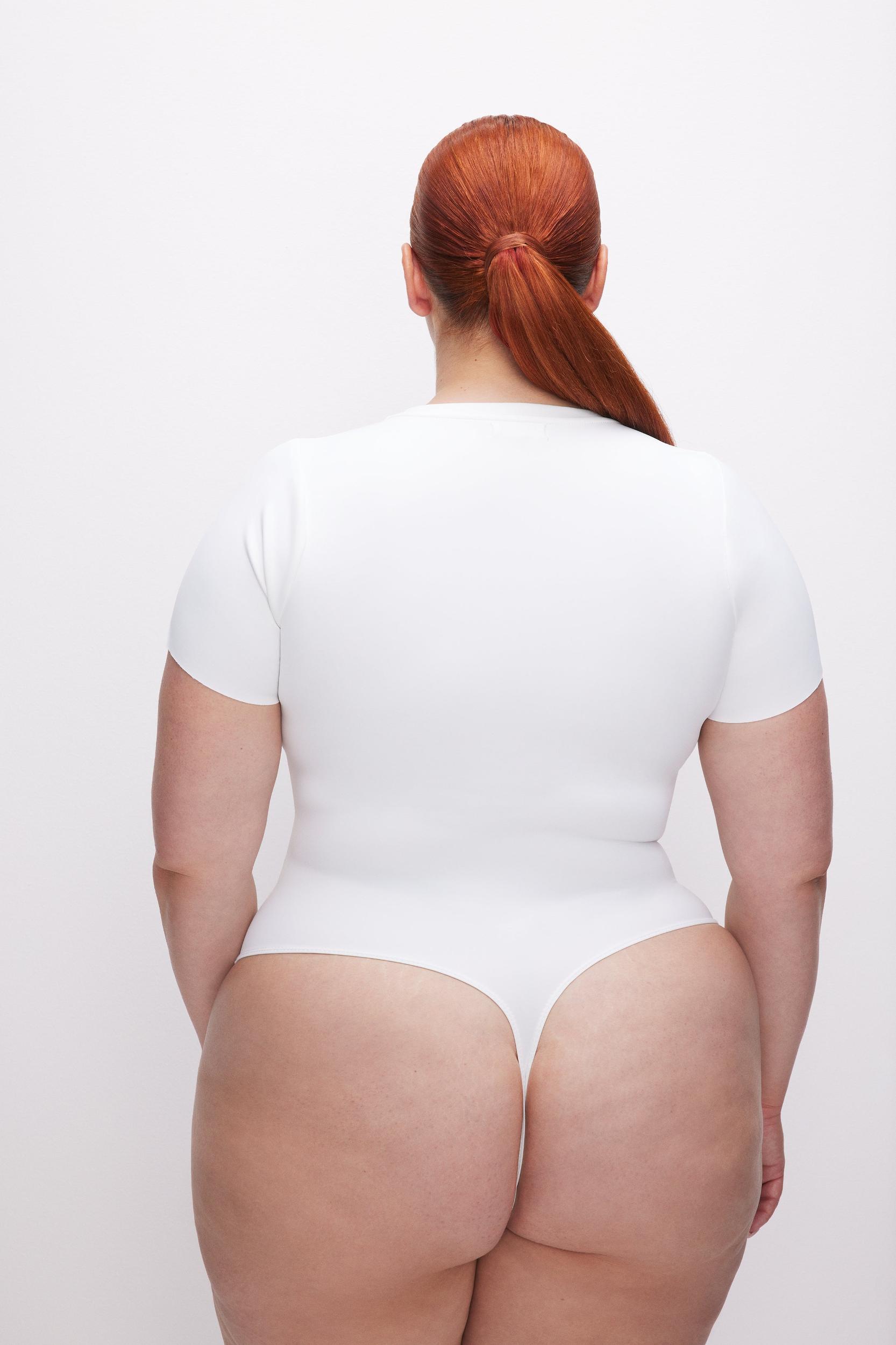 SCUBA TEE BODYSUIT | WHITE001 Product Image