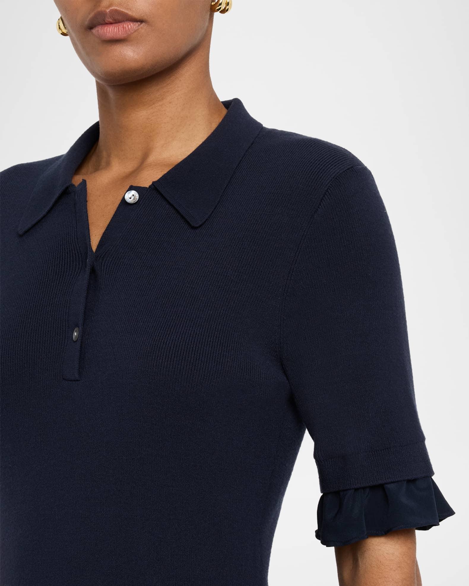 Keaton Short-Sleeve Polo Dress Product Image