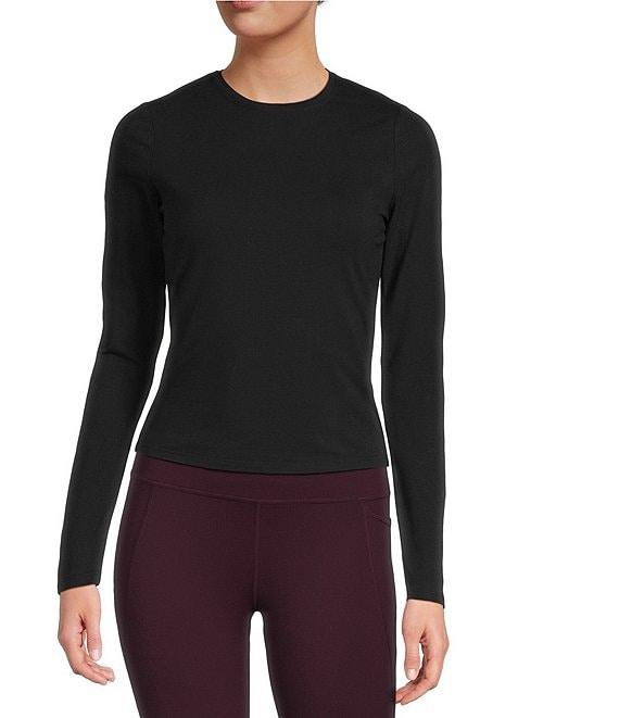 Sweaty Betty Essential Sculpt Crew Neck Long Sleeve Top Product Image