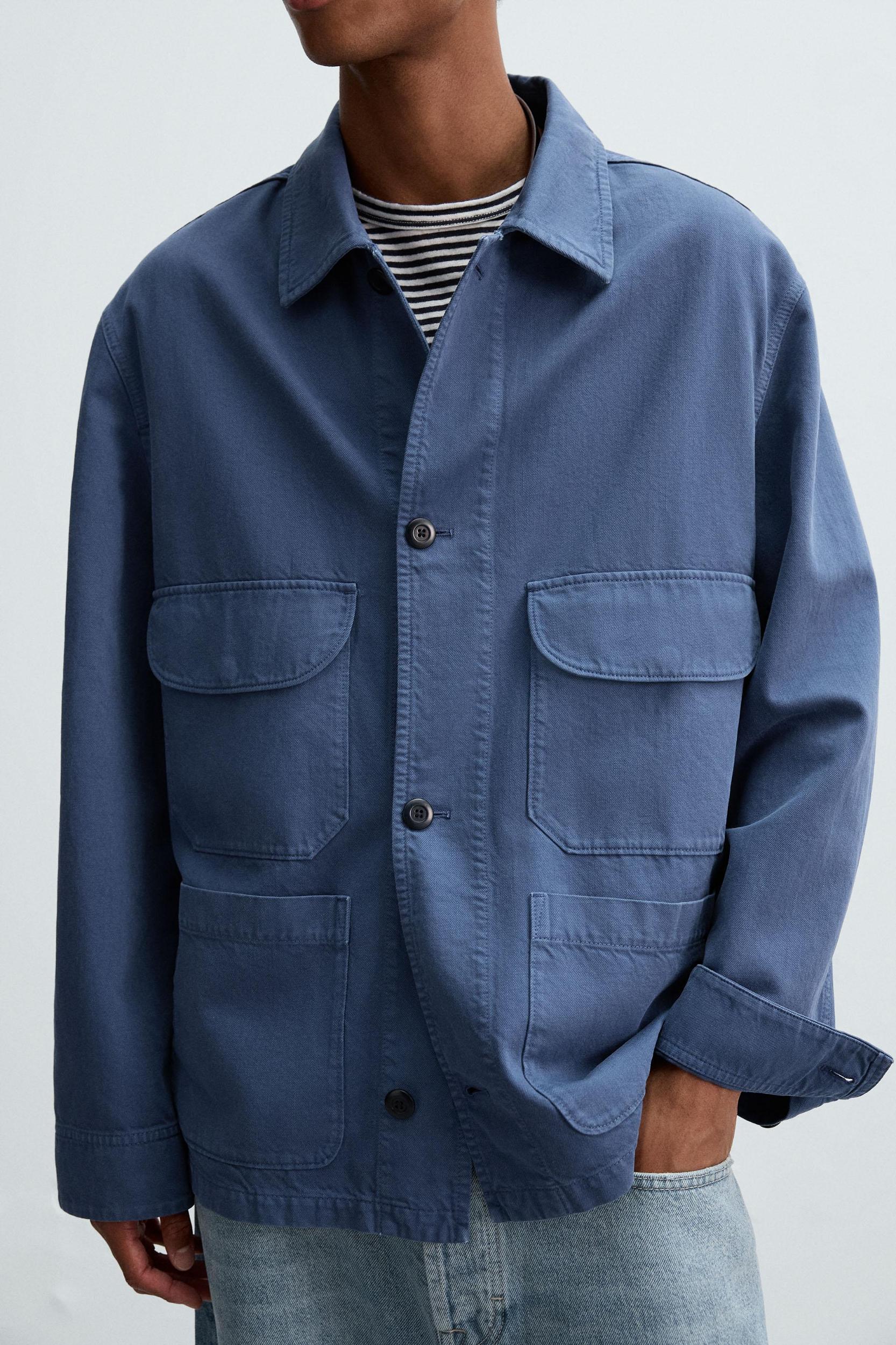 WASHED POCKET JACKET Product Image