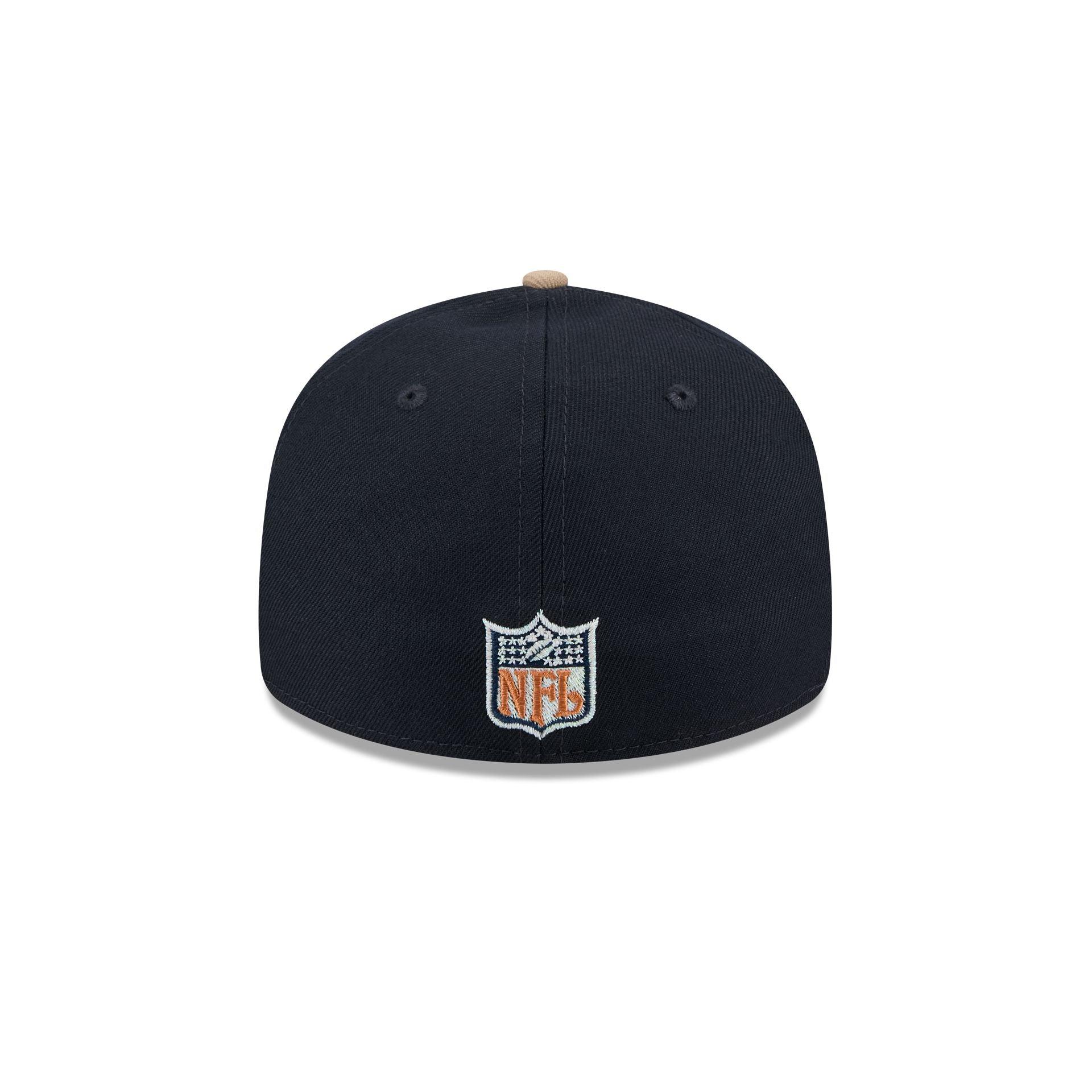 Oilers Blue Ivory Low Profile 59FIFTY Fitted Hat Male Product Image