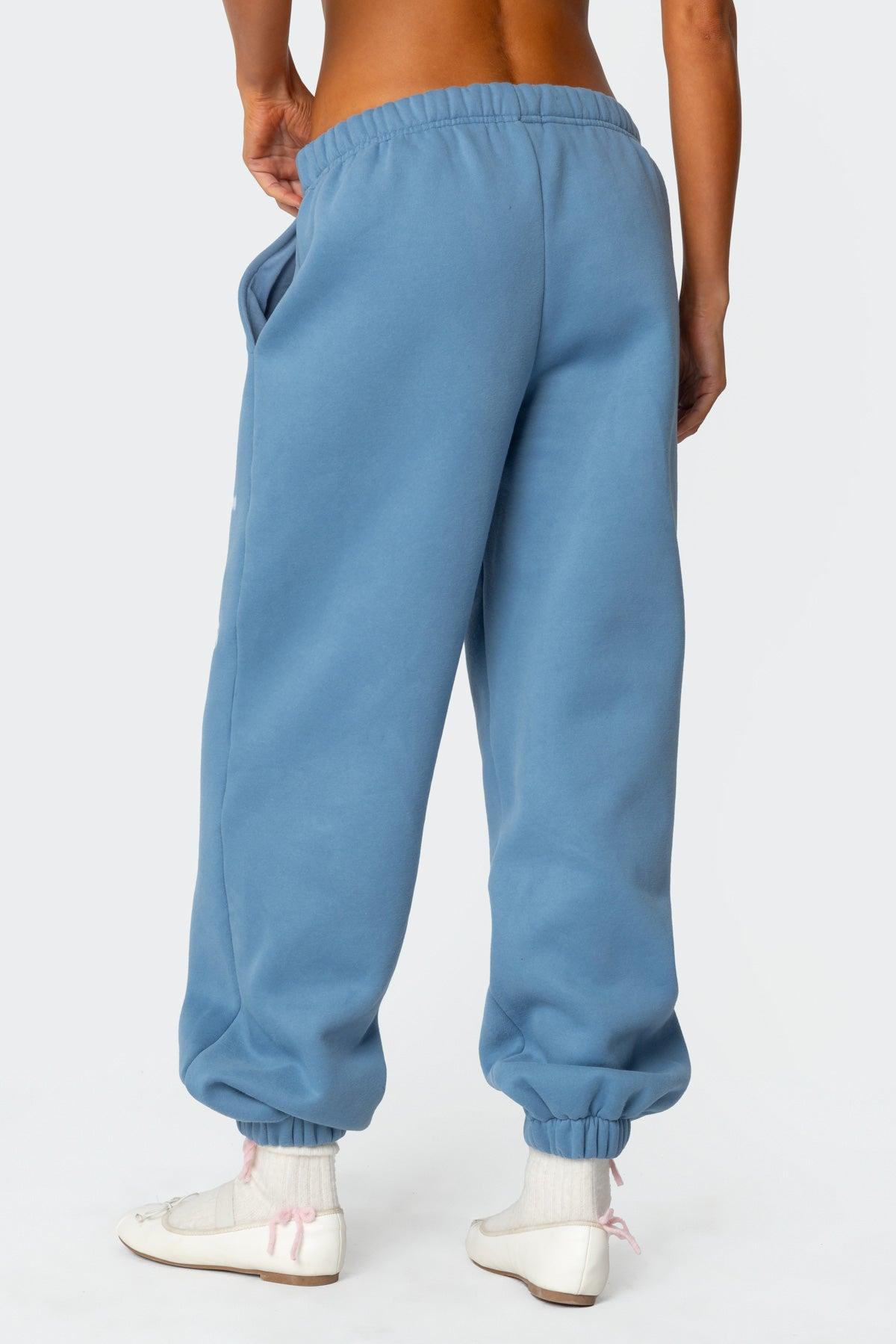 Bow Bliss Oversized Sweatpants Product Image