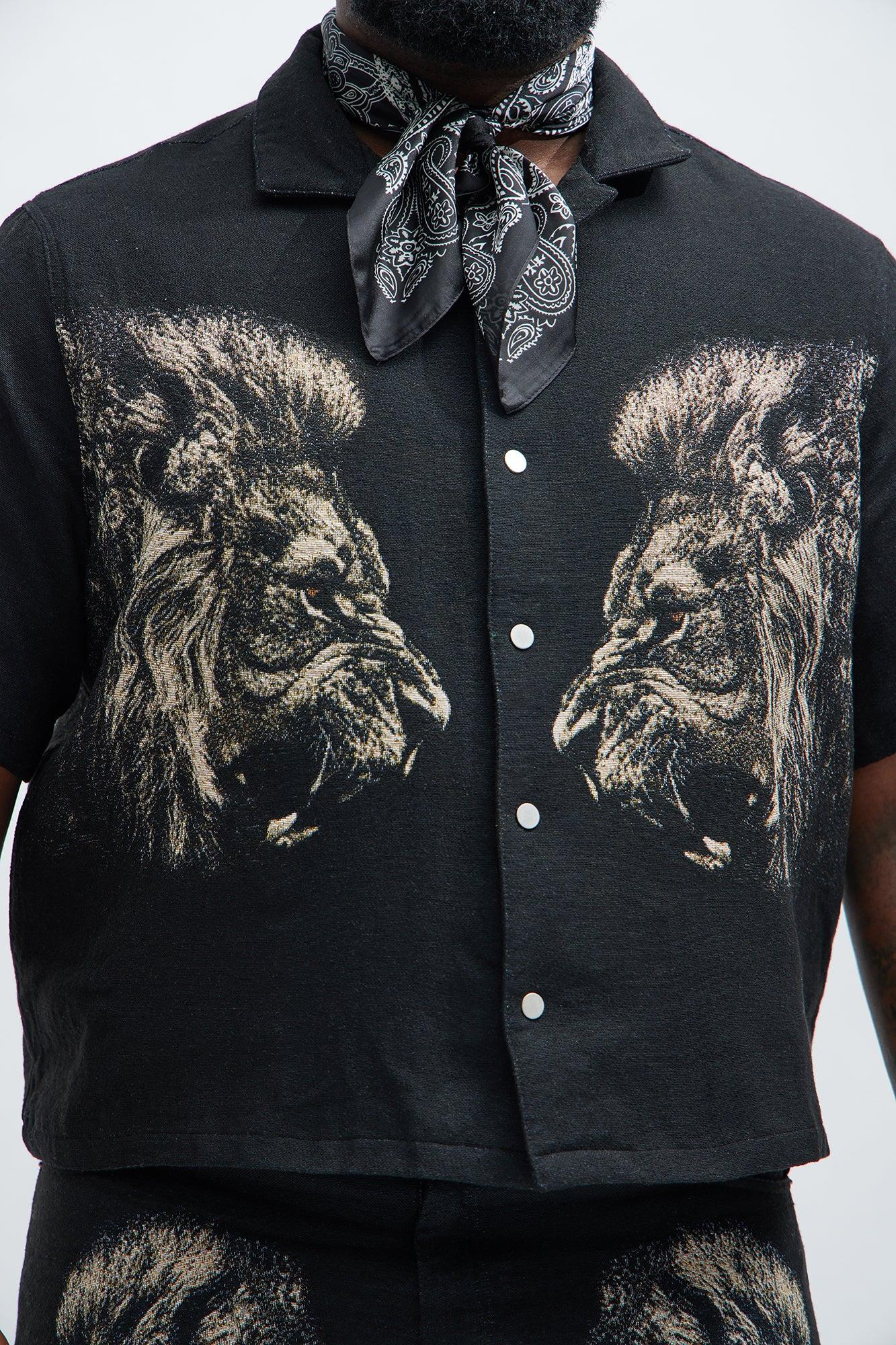 Armaros Tapestry Shirt - Black/combo Product Image