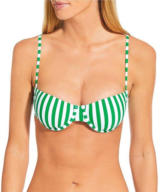 Gianni Bini Amalfi Stripe Tie Side Swim Bottom Product Image