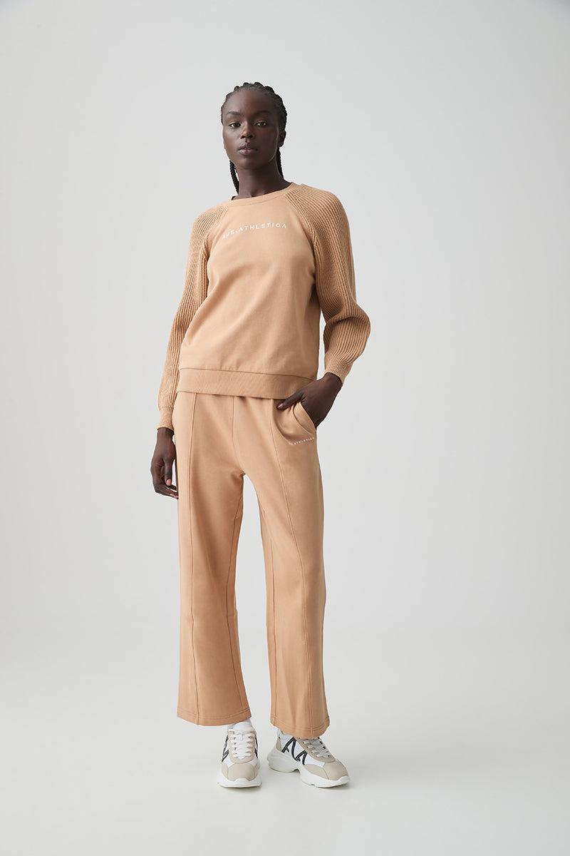 Pintuck Wide Leg Trackpant 511 Product Image