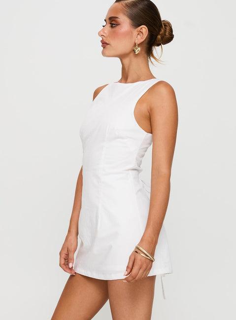 Yumiko Romper White Product Image