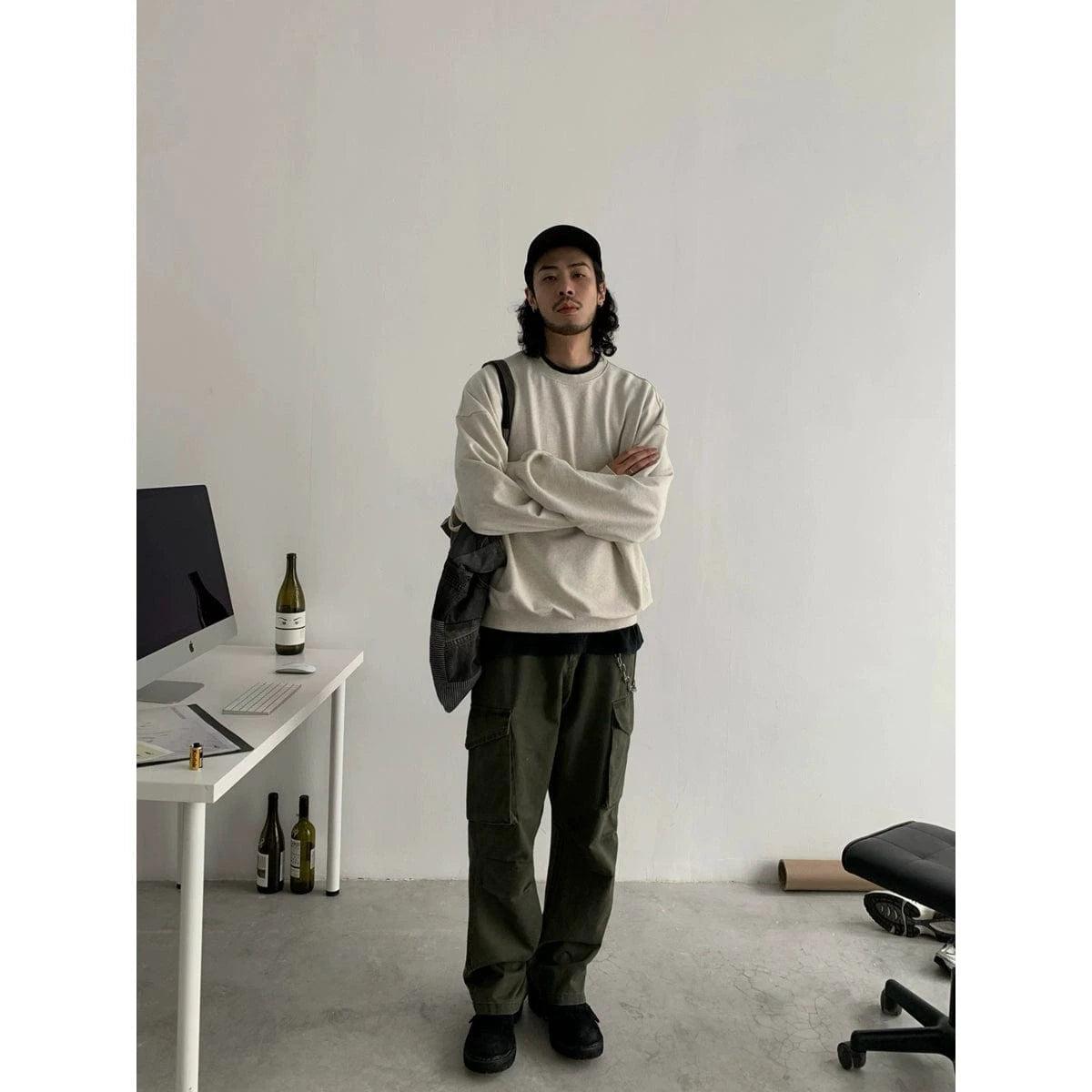 RT No. 18747 BOXY CREWNECK Product Image