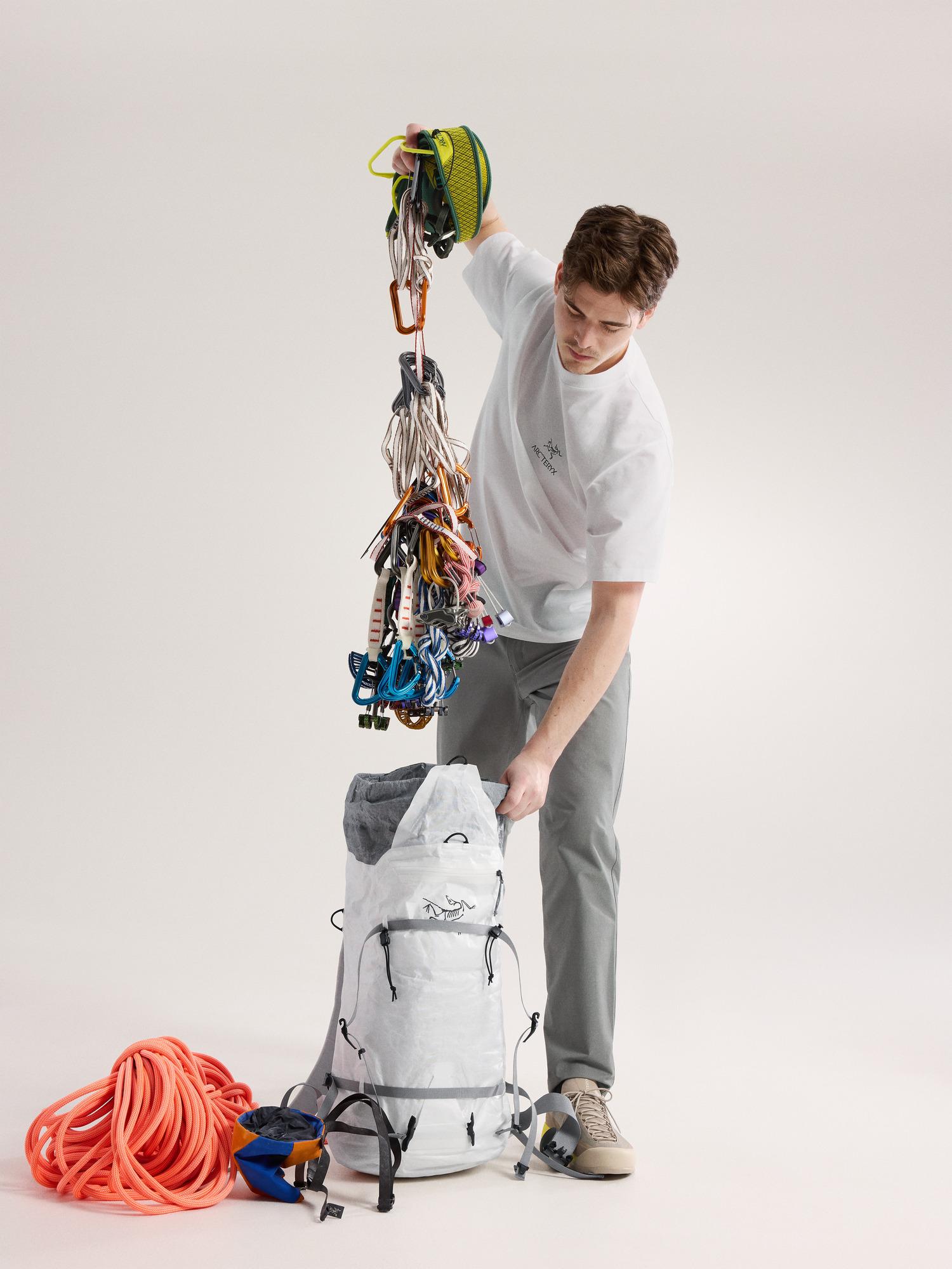 Kragg SL Cotton Bird Word Shirt SS Men's Product Image