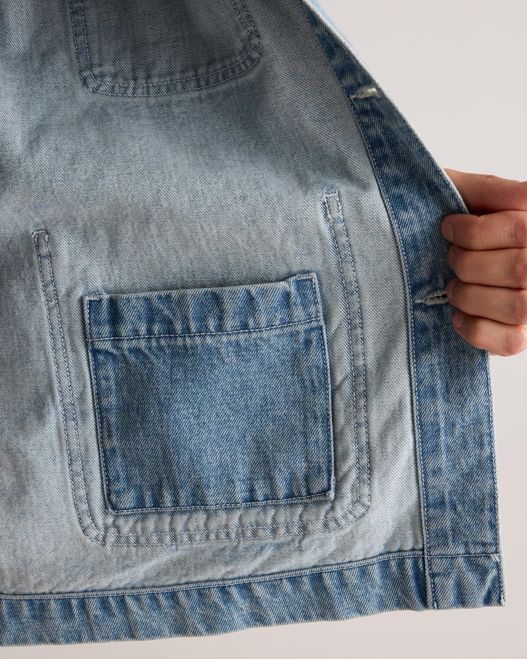 Quince | Men's Denim Chore Jacket Organic Cotton Product Image