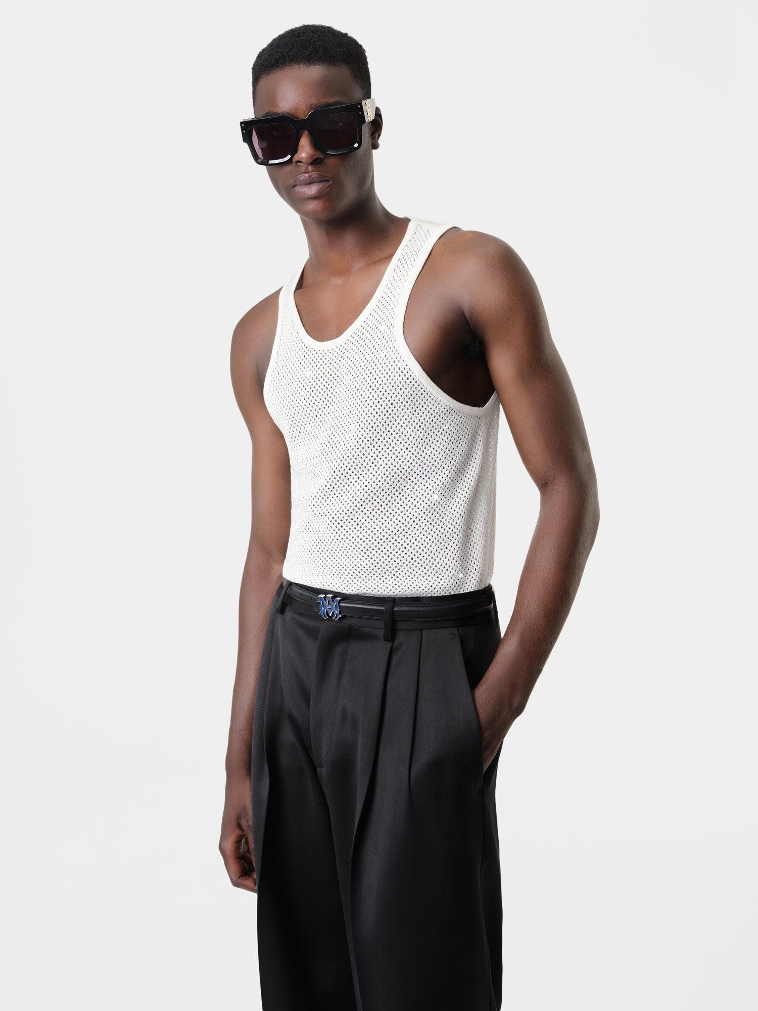 CRYSTAL TANK TOP - White Product Image