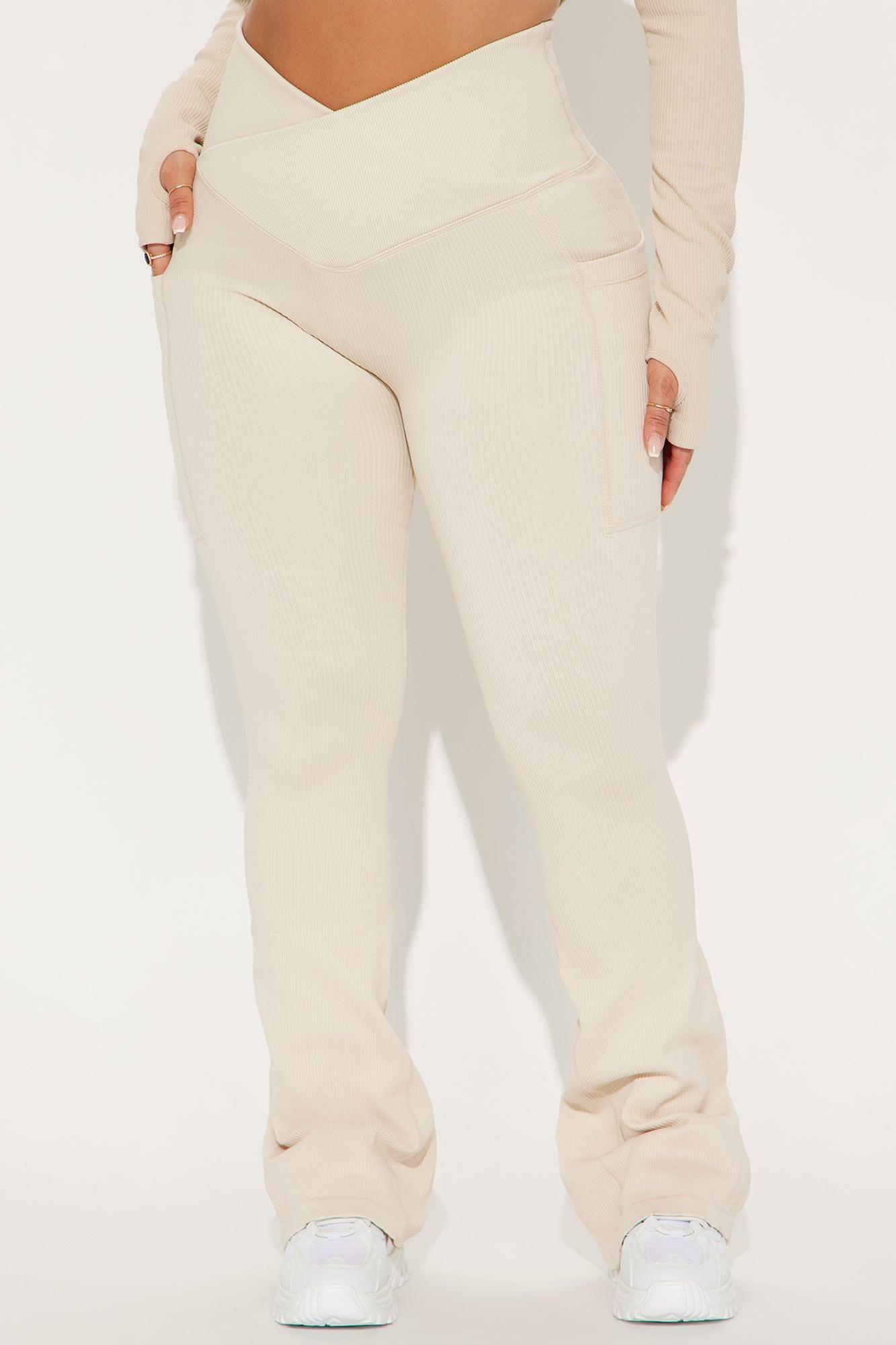 Resistance Effortless Seamless Active Legging - Light Taupe Product Image