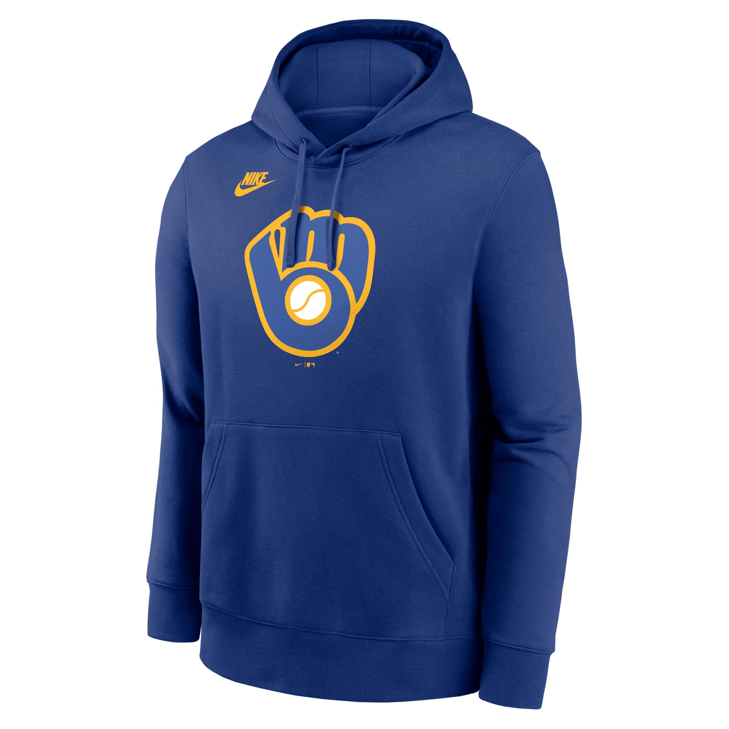 Detroit Lions Rewind Club Logo Nike Mens NFL Pullover Hoodie | 2KDK002Y9SV-V7Q Product Image
