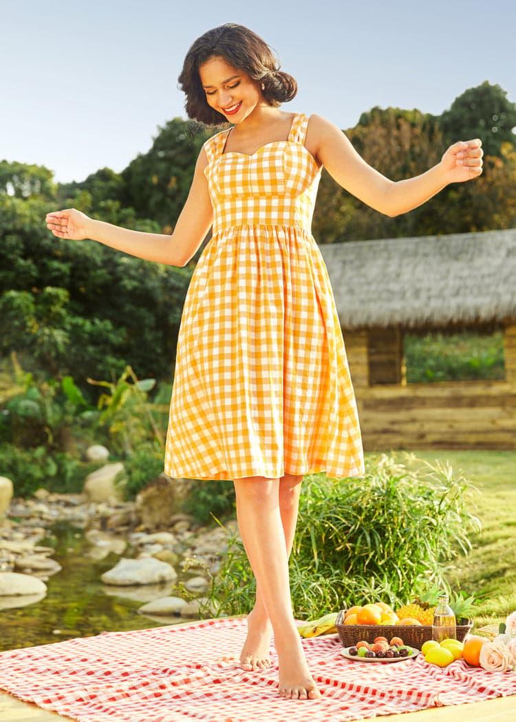 Dance Beneath the Sunrays Fairytale Midi Dress Product Image