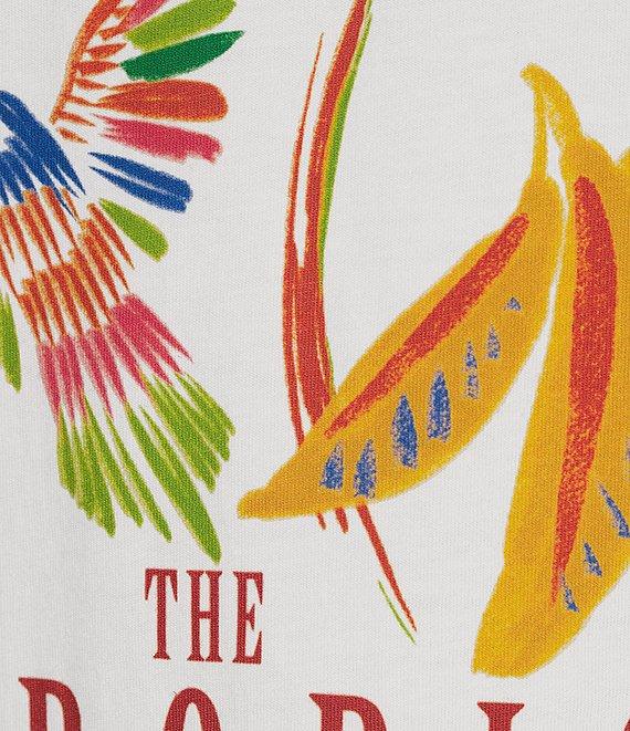 Chelsea & Violet Printed Crew Neckline Short Sleeve Discover Tee Product Image