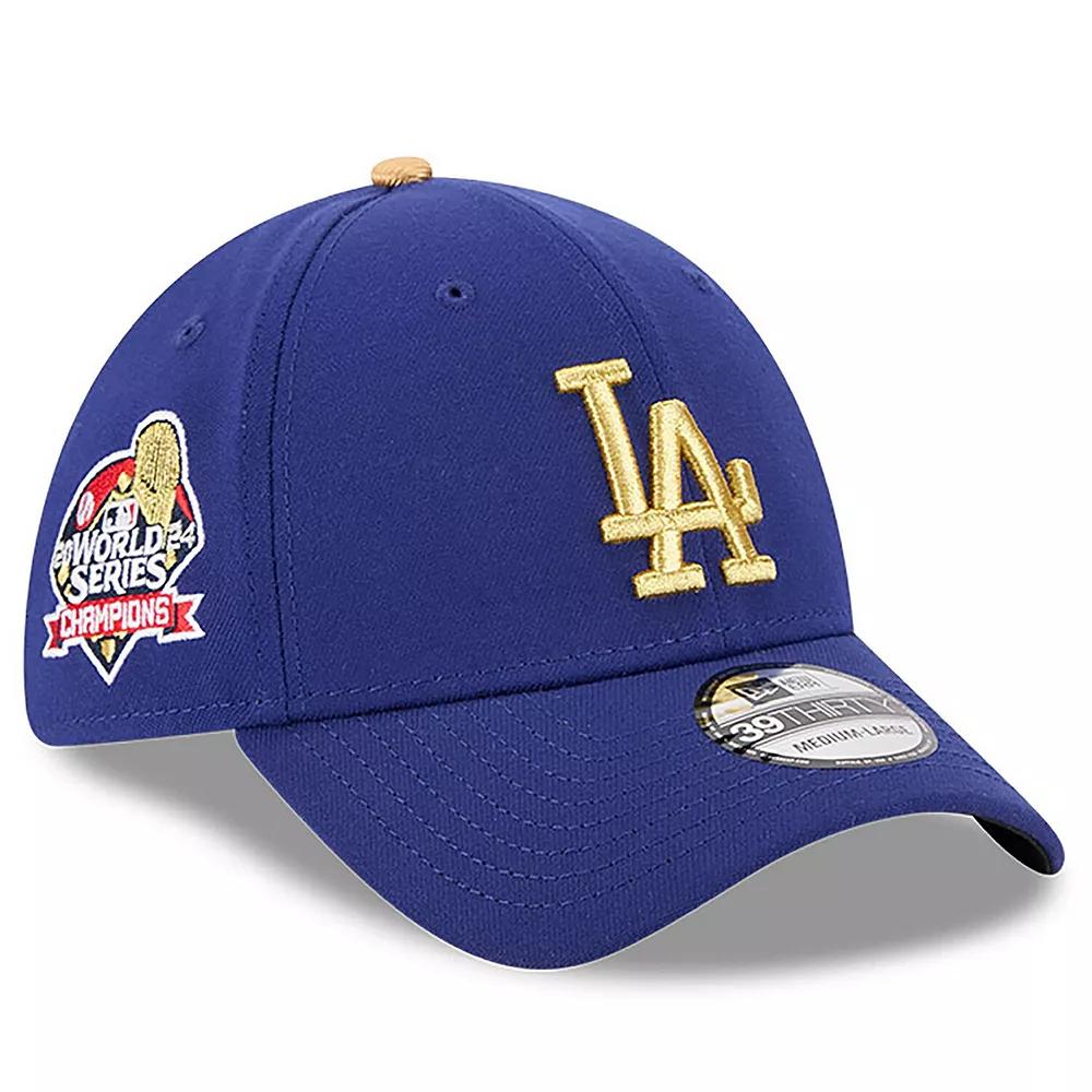 Men's New Era  Royal Los Angeles Dodgers 2025 Gold Collection 39THIRTY Flex Hat, Size: Medium/Large, Blue Product Image