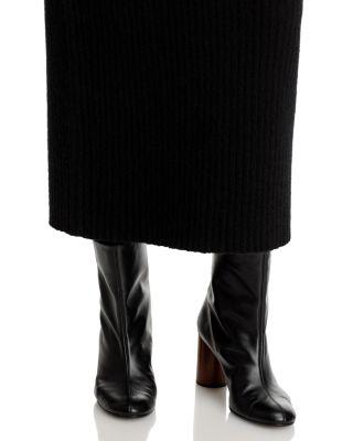 Wool Blend Knit Skirt Product Image