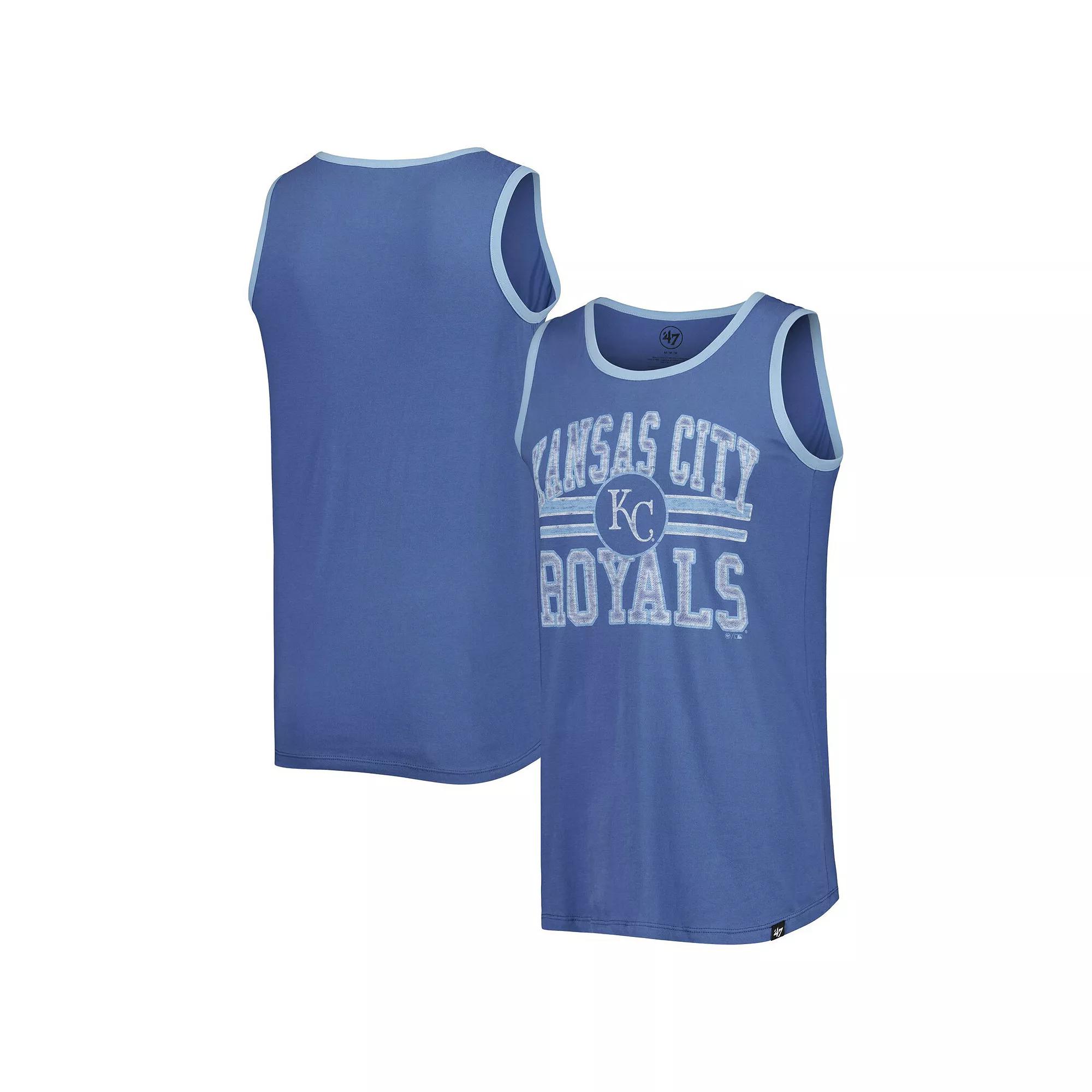 Men's '47 Royal Kansas City Royals Winger Franklin Tank Top,  Product Image