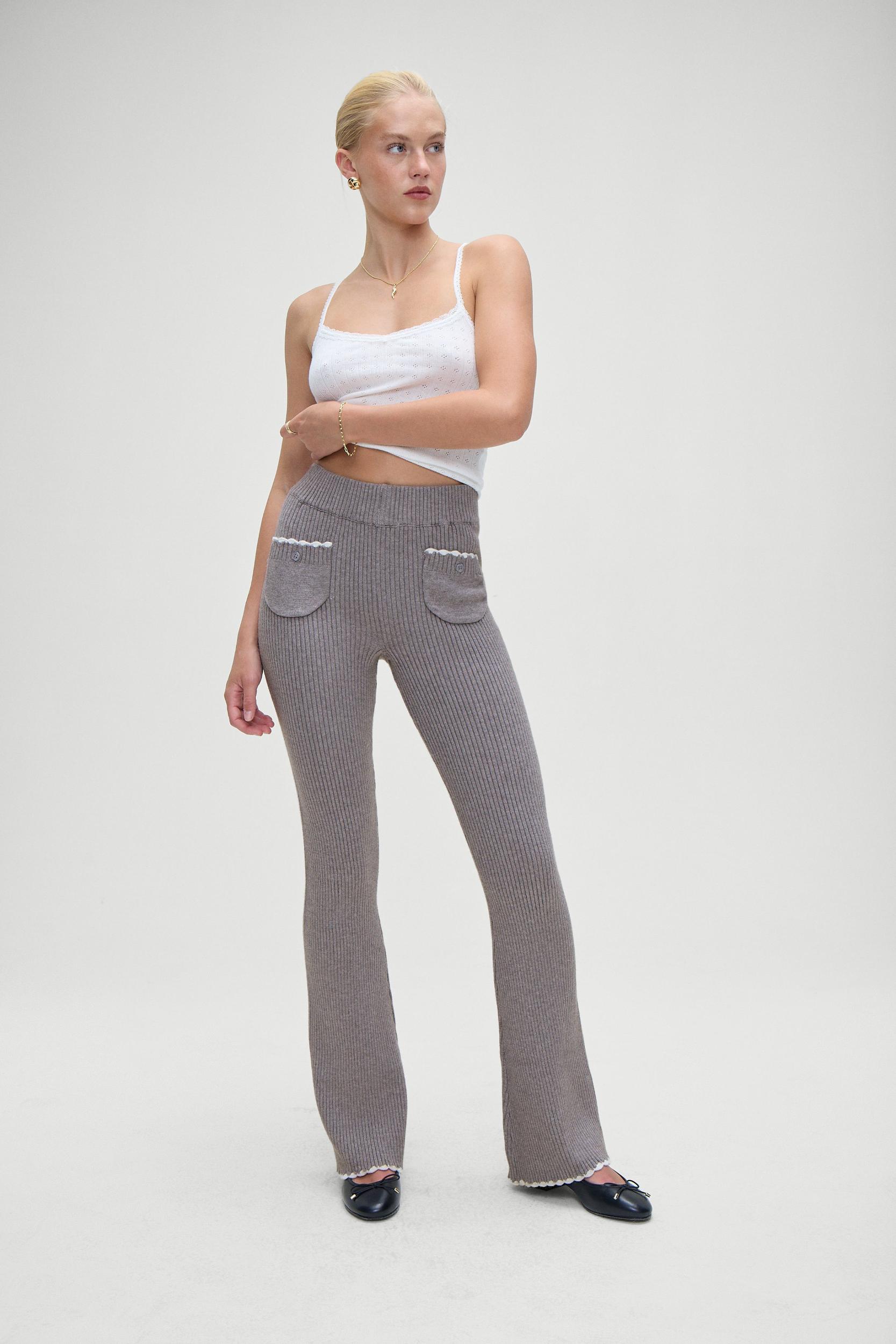 Camden Knit Pants - Rain Cloud Product Image
