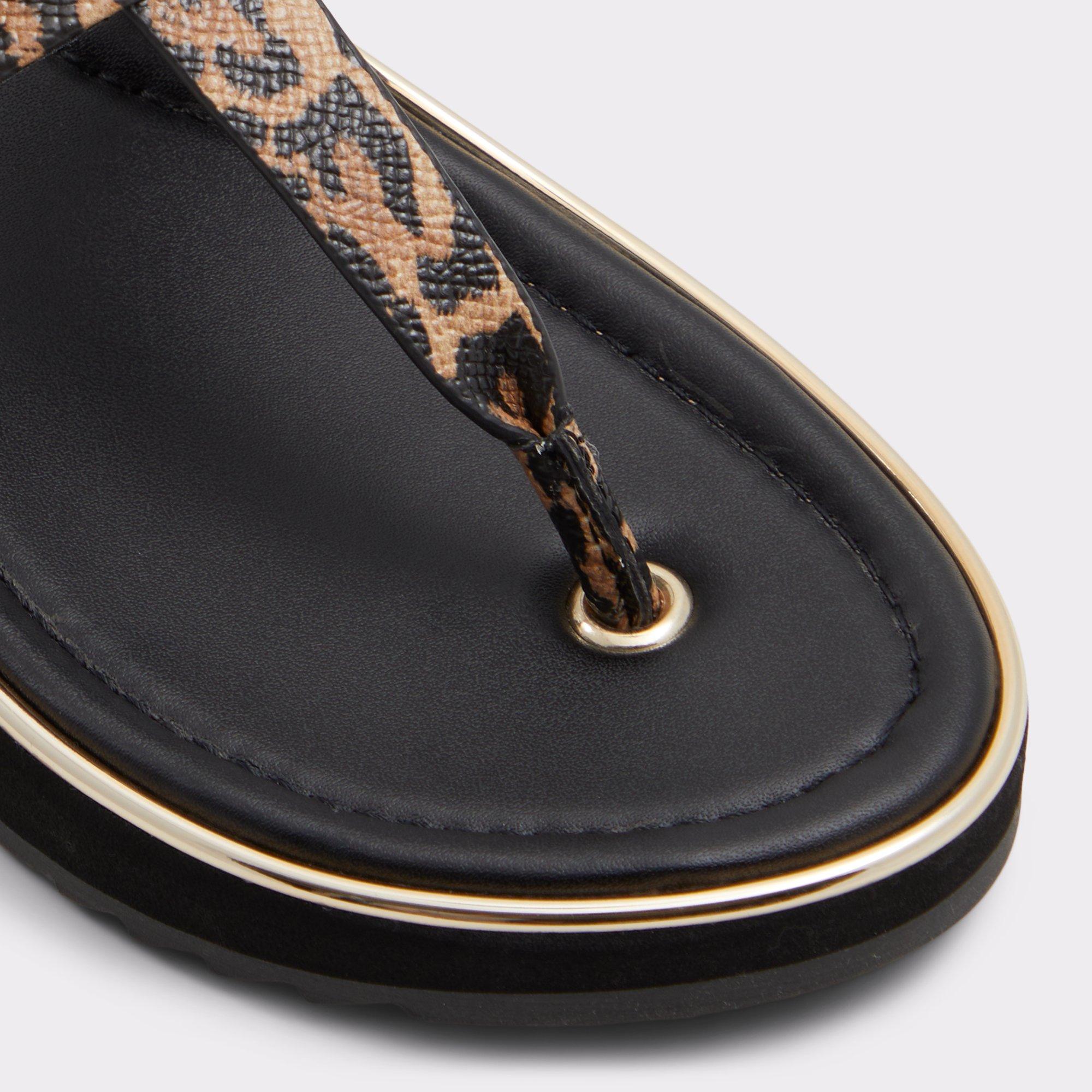 Adirahar Brown Multi Women's Flat Sandals | ALDO US Product Image