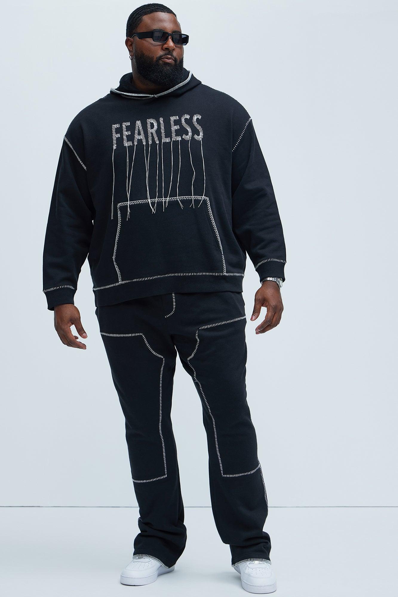 Tyson Stitch Hoodie - Black Product Image