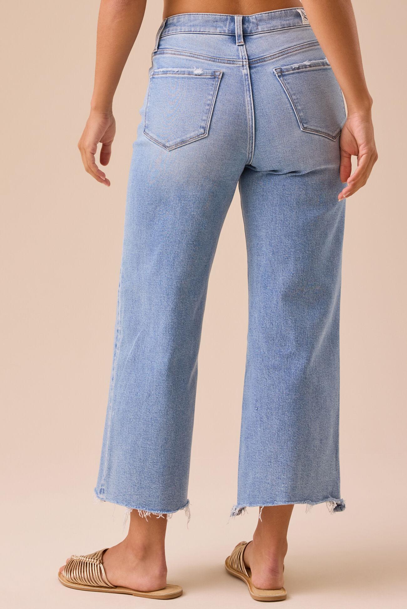 Eli Wide-Leg Jeans Product Image