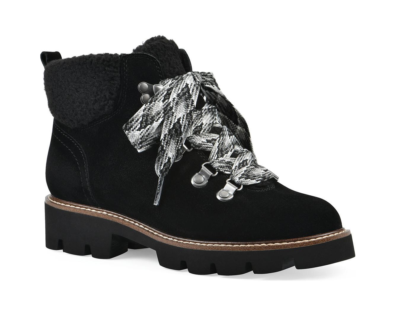 Women's White Mountain Gloving Lace Up Winter Booties Product Image