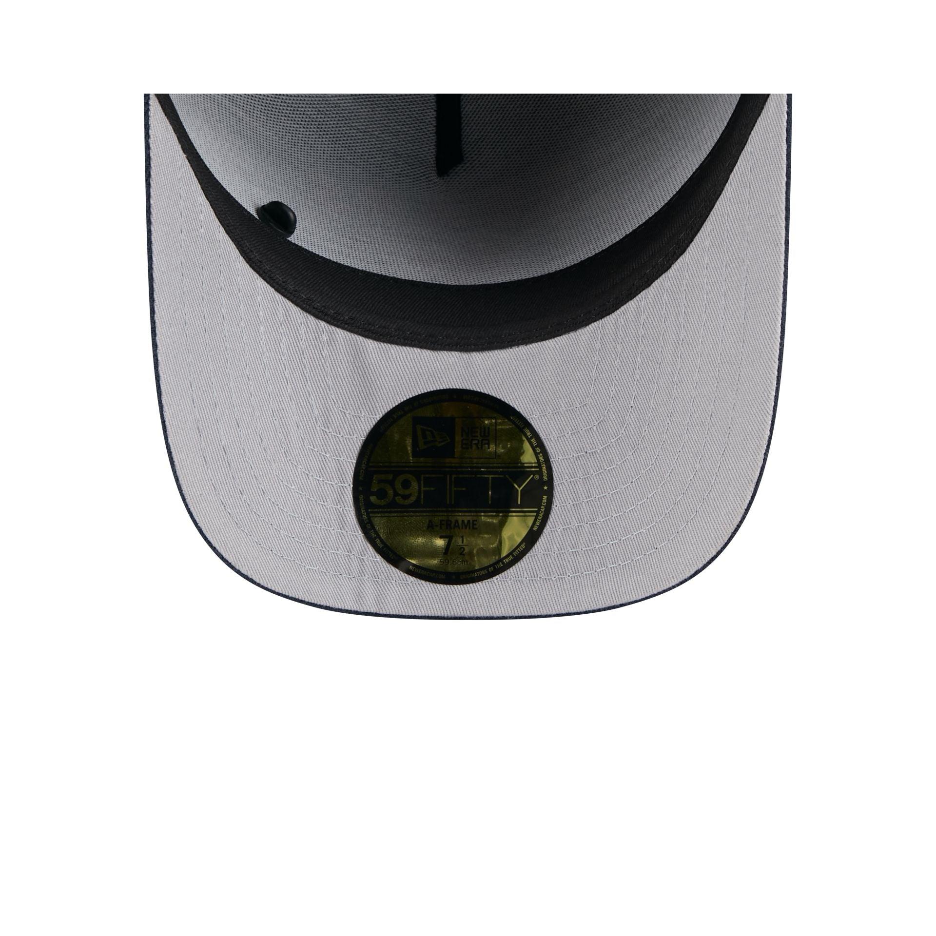 Dallas Cowboys 2025 Draft Black 59FIFTY A-Frame Fitted Hat Male Product Image