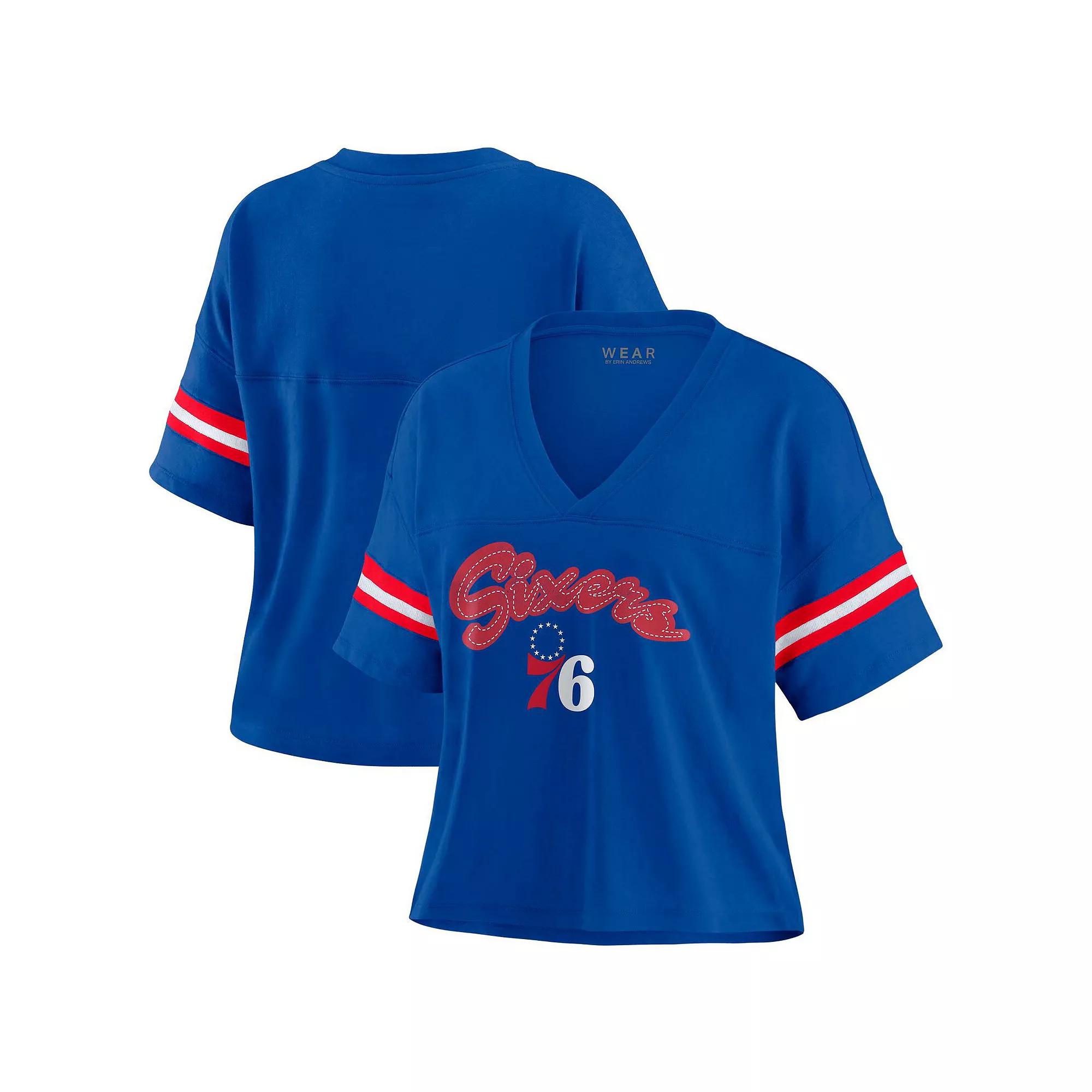 Women's WEAR by Erin Andrews Blue New York Knicks Plus  Product Image