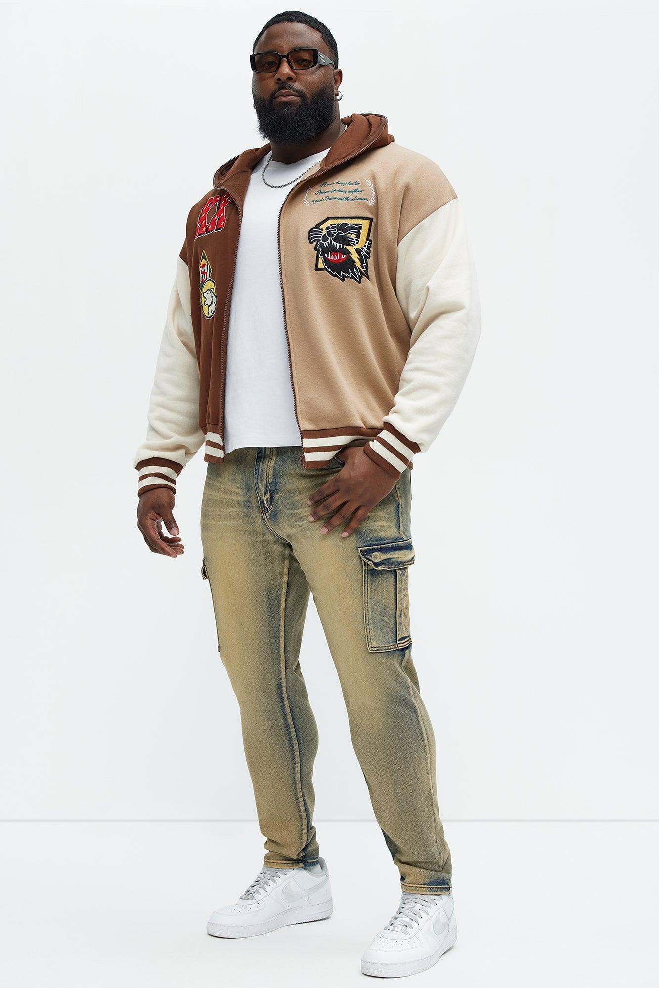 Back On The Cargo Skinny Jeans - Vintage Blue Wash Product Image