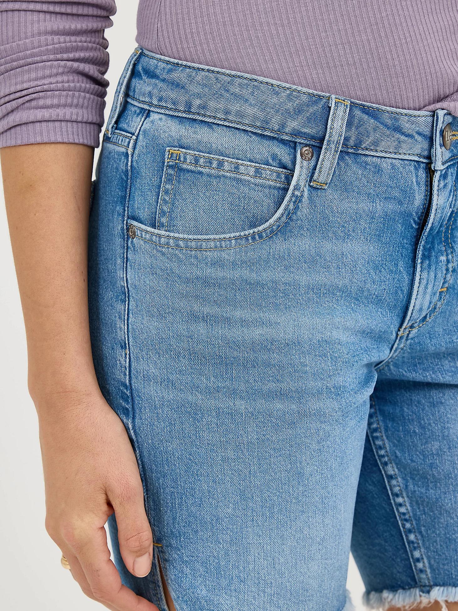 Women's Legendary Frayed Hem Side Slit Short | Women's Shorts | Lee® Product Image