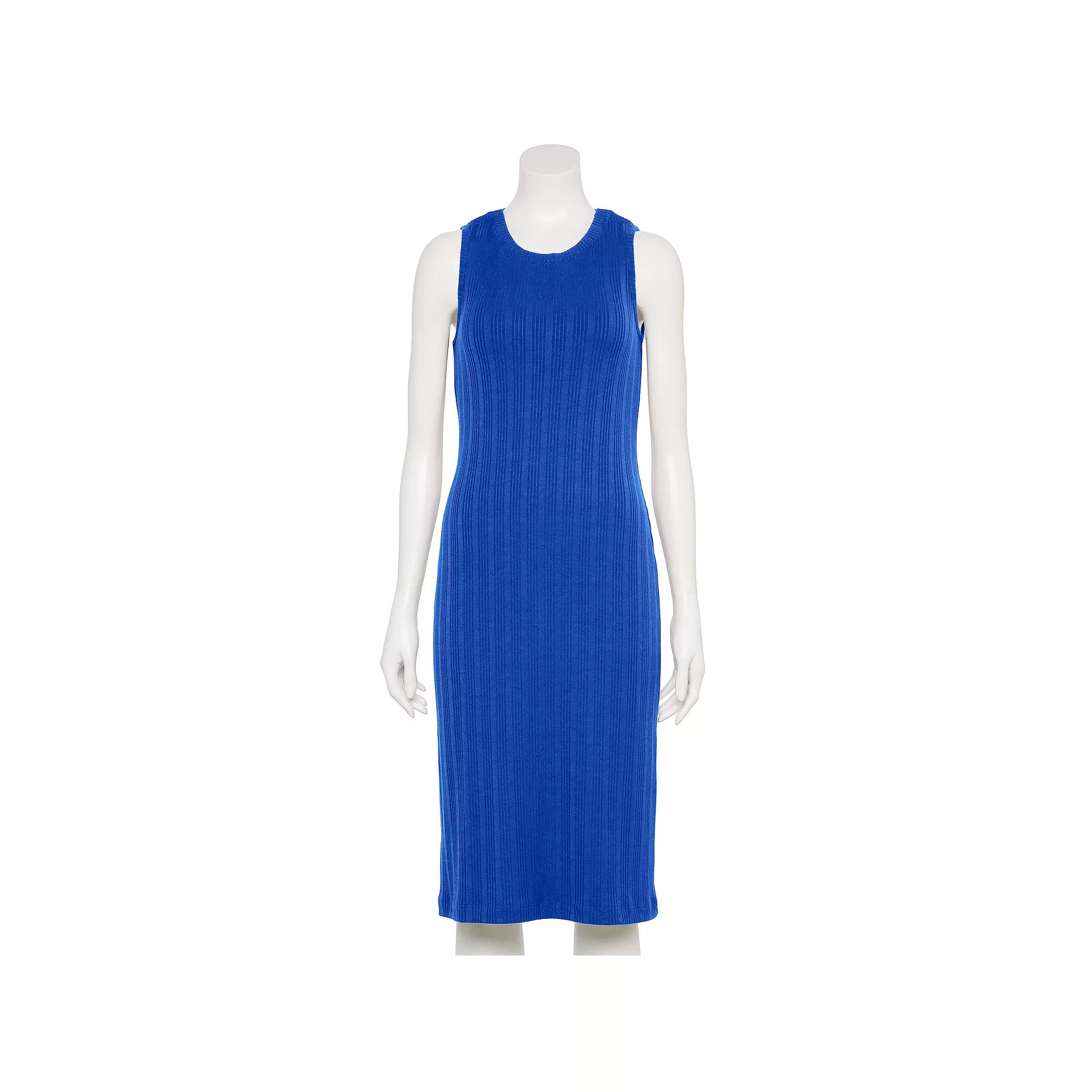 Women's Nine West Adaptive Ribbed Tank Dress,  Product Image