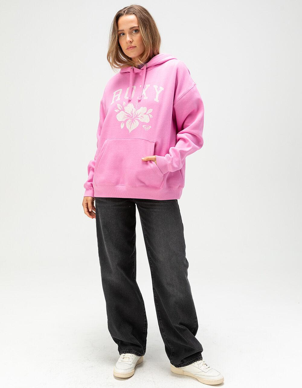 ROXY College Womens Hoodie - PINK Product Image