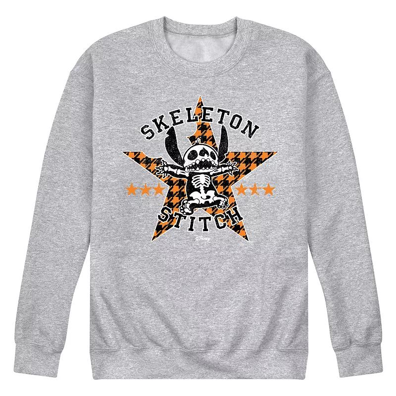 Disneys Lilo & Stitch Mens Skeleton Stitch Fleece Product Image